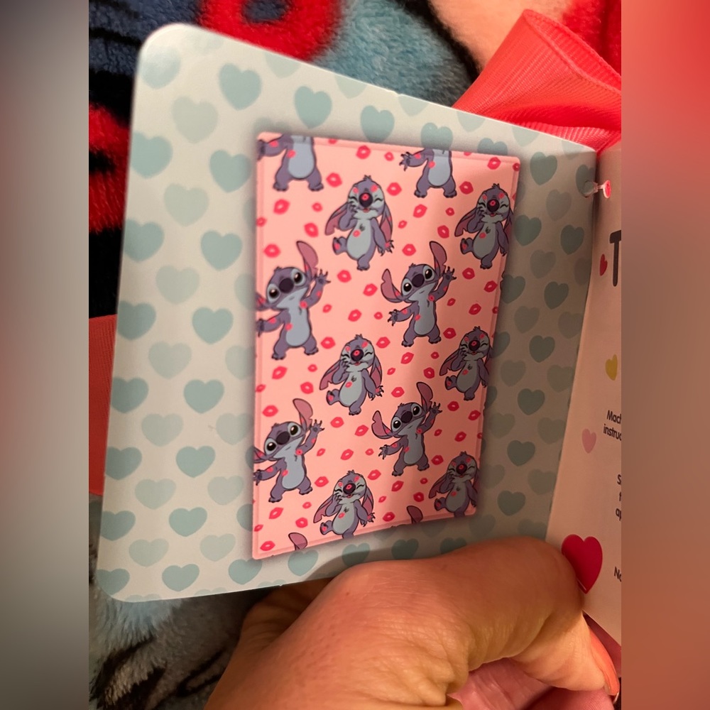 Stitch Valentine’s Blanket - Picture 3 of 4